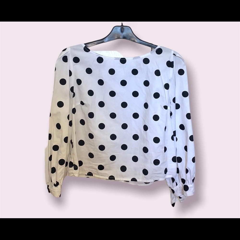 Polka dot top